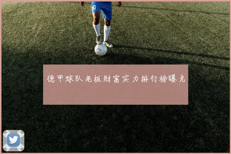 德甲球队老板财富实力排行榜曝光